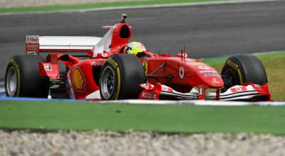 f1 mick schumacher guida la ferrari f2004 in germania