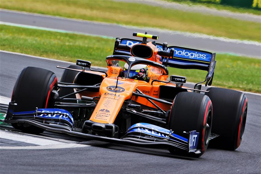 f1 lando norris e i simulatori di guida