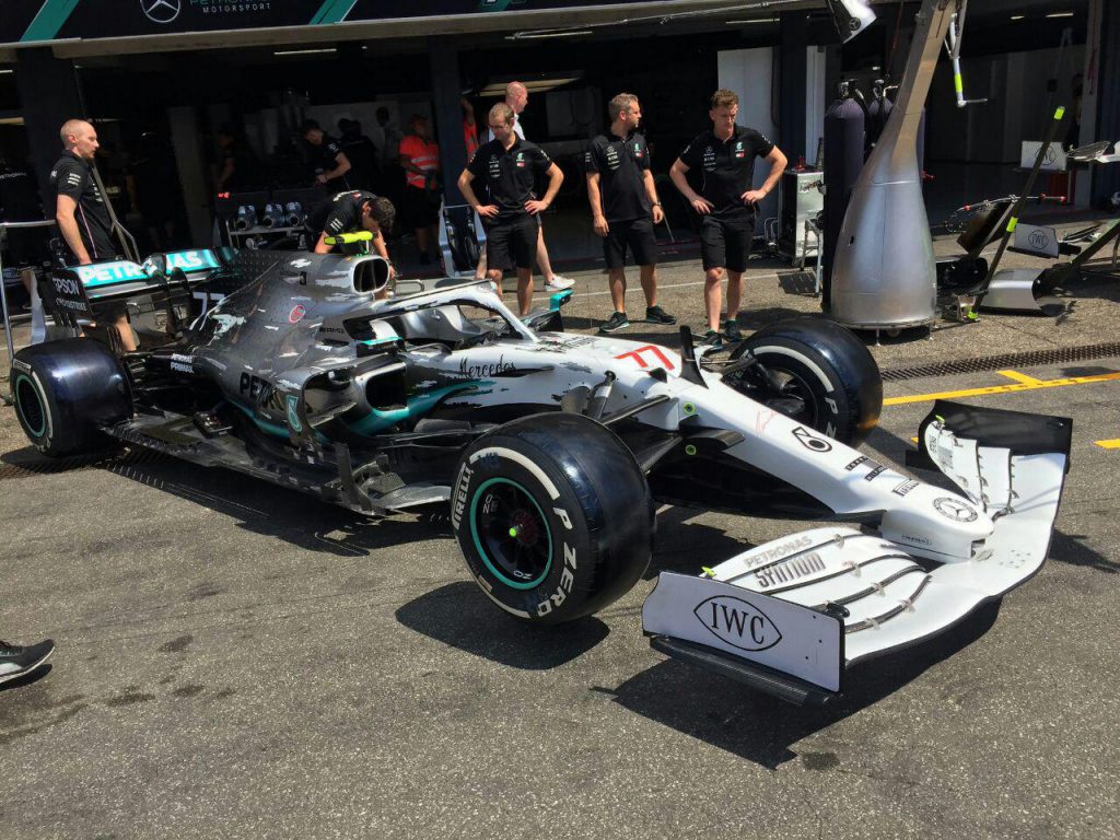 f1 germania mercedes bianca