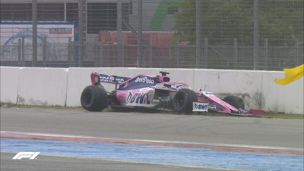 f1 gara gp germania perez incidente