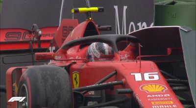 f1 ritiro leclerc gp germania