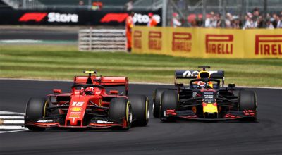 Il duello leclerc verstappen a silverstone