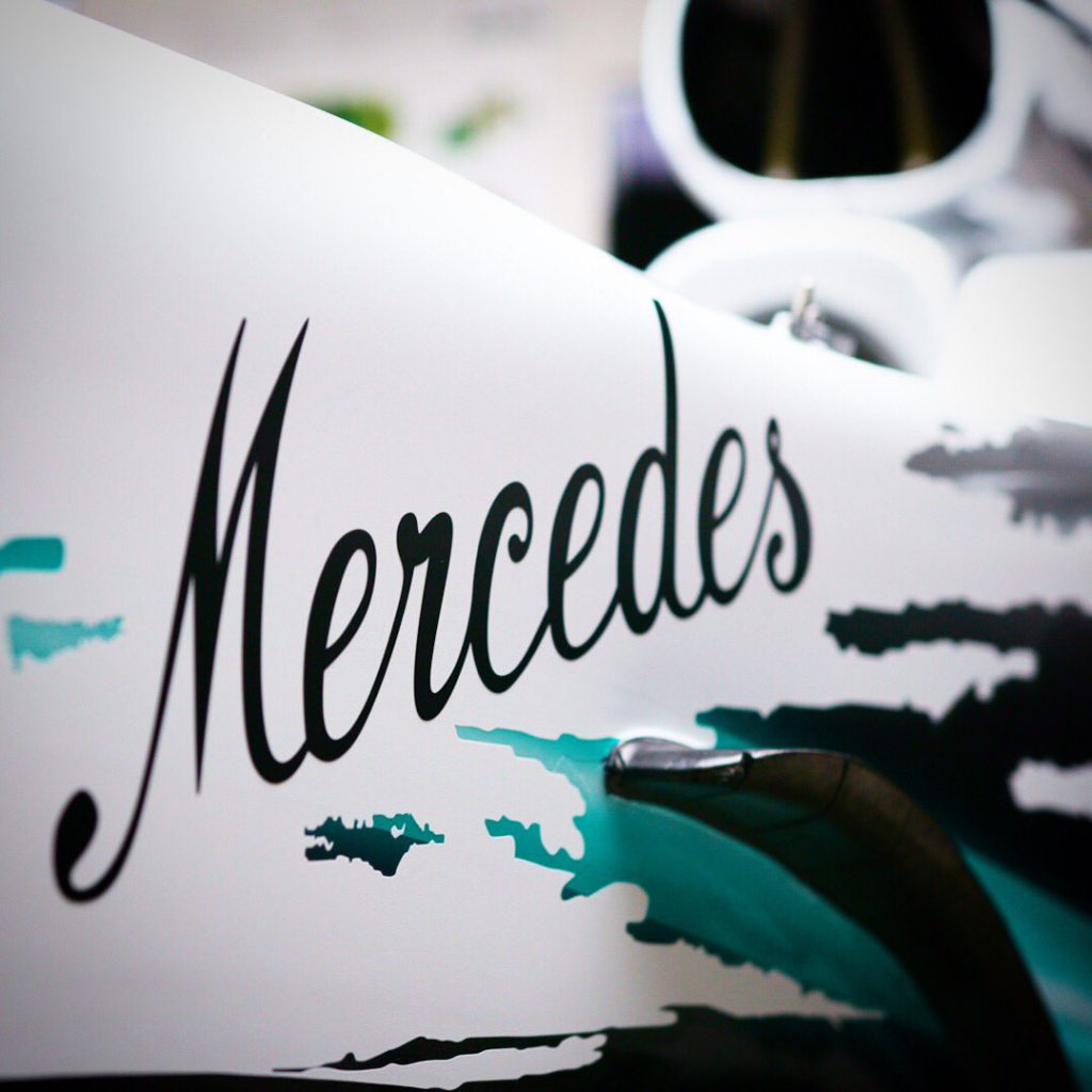 f1 mercedes livrea foto germania