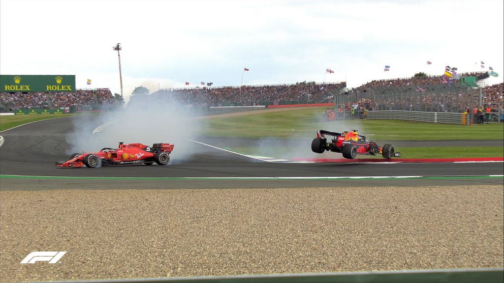 vettel tampona verstappen