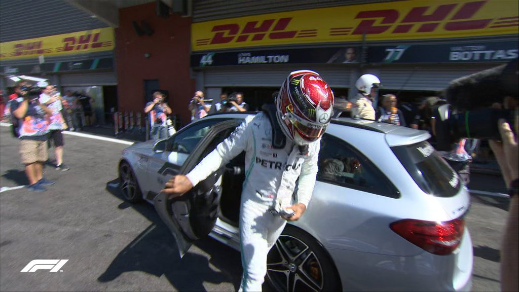 f1 incidente crash hamilton gp spa