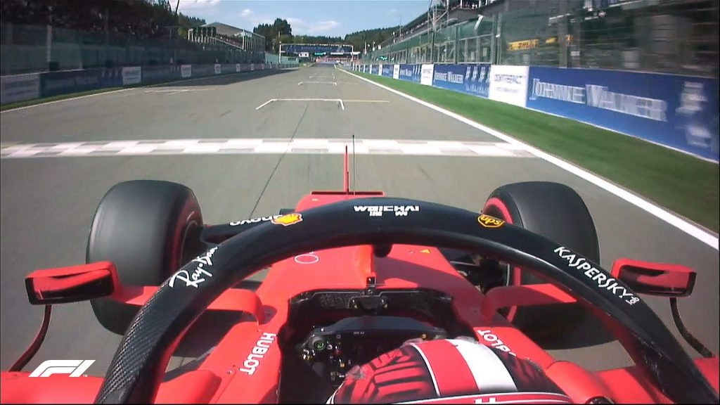 f1 qualifiche leclerc ferrari pole position gp belgio