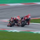 MotoGP GP Austria | VIDEO: Che duello tra Dovizioso e Marquez! 3 MotoGP Austria - Sorpasso Dovizioso Marquez