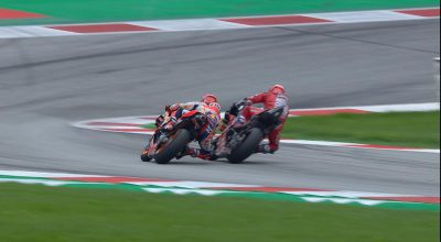 MotoGP Austria - Sorpasso Dovizioso Marquez