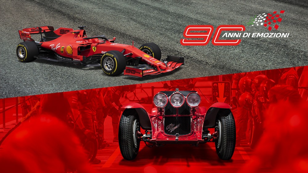 ferrari 90 anni milano lista auto e piloti