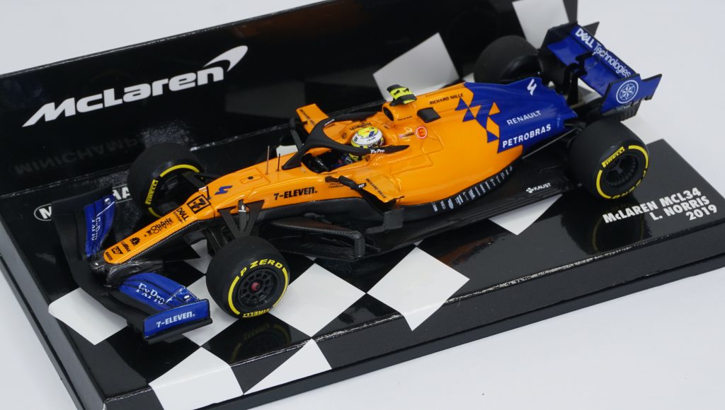 lando norris modellino mclaren