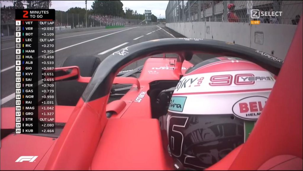 F1 Diretta - Prove Libere 3 FP3 - GP Italia a Monza - Prove di Partenza