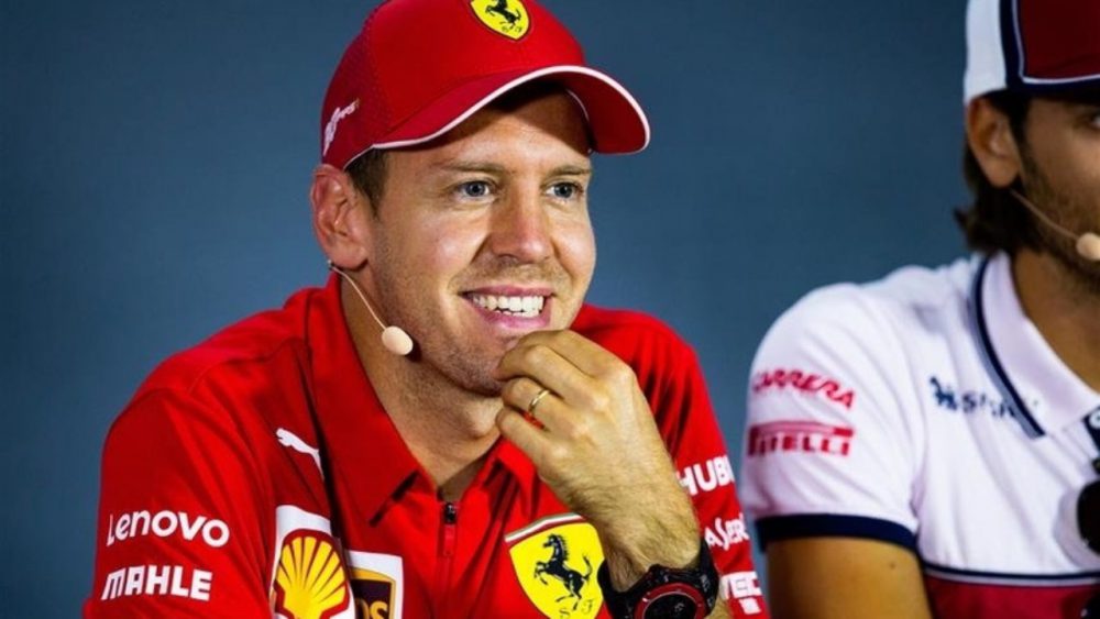 F1 - GP Italia, Monza - Leclerc e Vettel in Conferenza Stampa