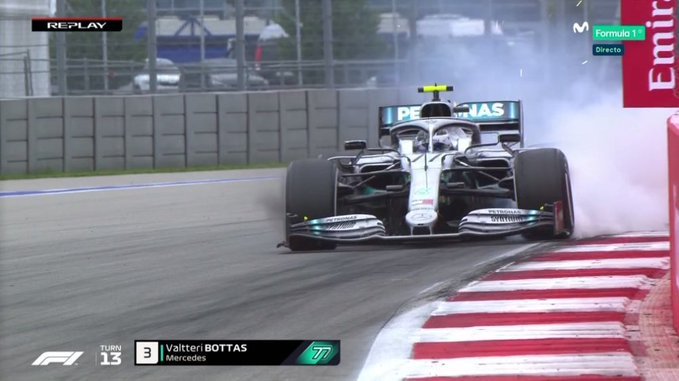 F1 GP Russia Sochi - Diretta Prove Libere FP2 - Bottas spiattellamento