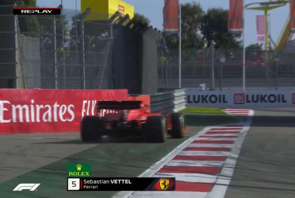 F1 GP Russia Sochi - Diretta Gara - Vettel rischio