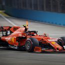 F1 GP Singapore - Diretta Gara - Ferrari Leclerc 3