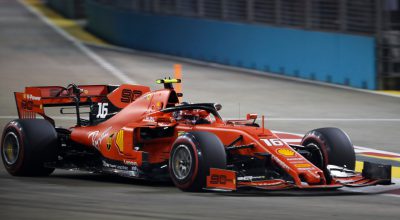 F1 GP Singapore - Diretta Gara - Ferrari Leclerc 3