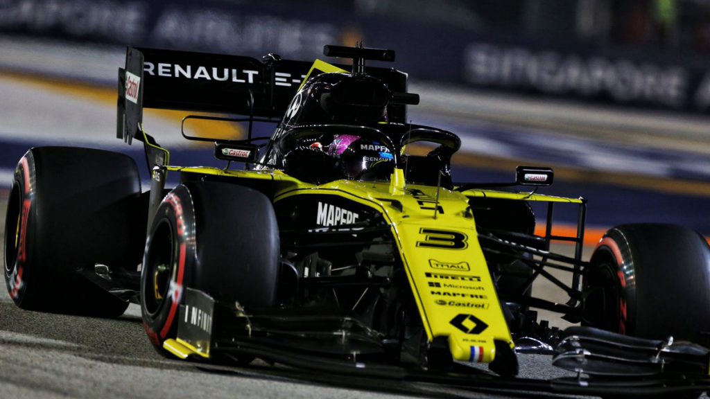 F1 GP Singapore - Diretta Gara - Ricciardo squalificato