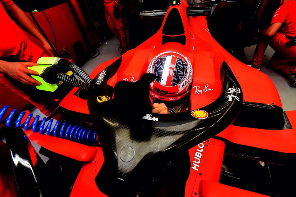 F1 GP Singapore - Diretta Prove Libere 1 FP1 - Leclerc problemi guasto cambio