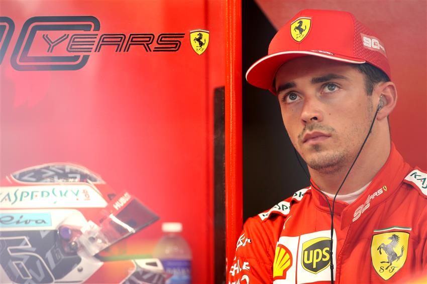 F1 Notizie Ferrari GP Singapore - Intervista - Leclerc