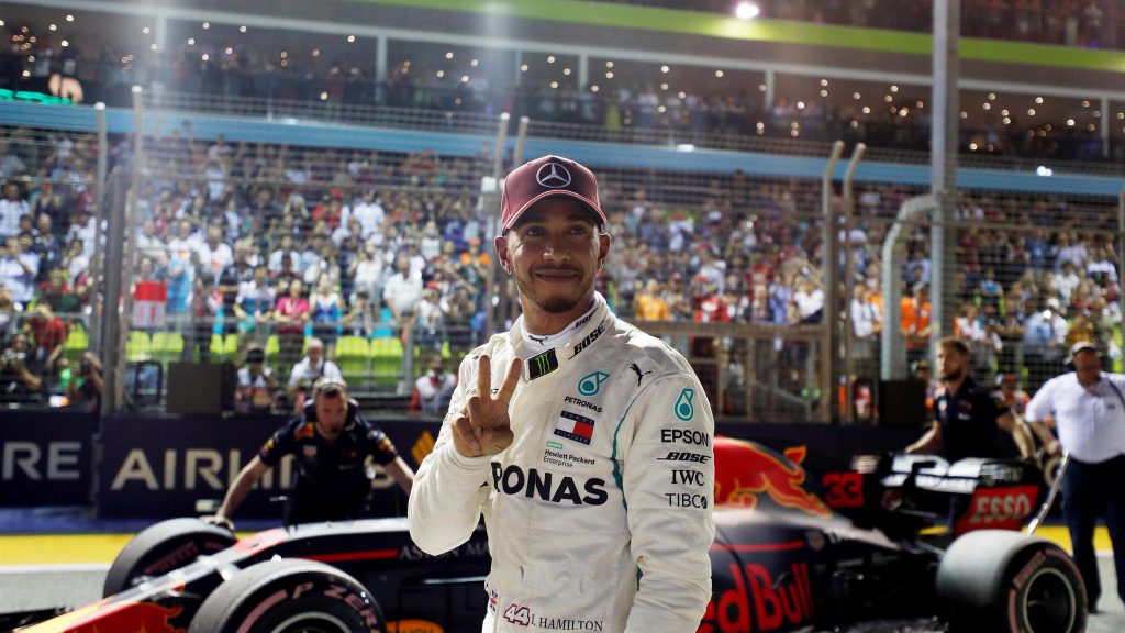 F1 GP Singapore - Diretta Qualifiche - Mercedes Hamilton 2
