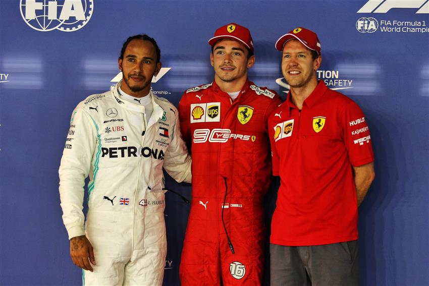 F1 GP Singapore - Griglia di Partenza