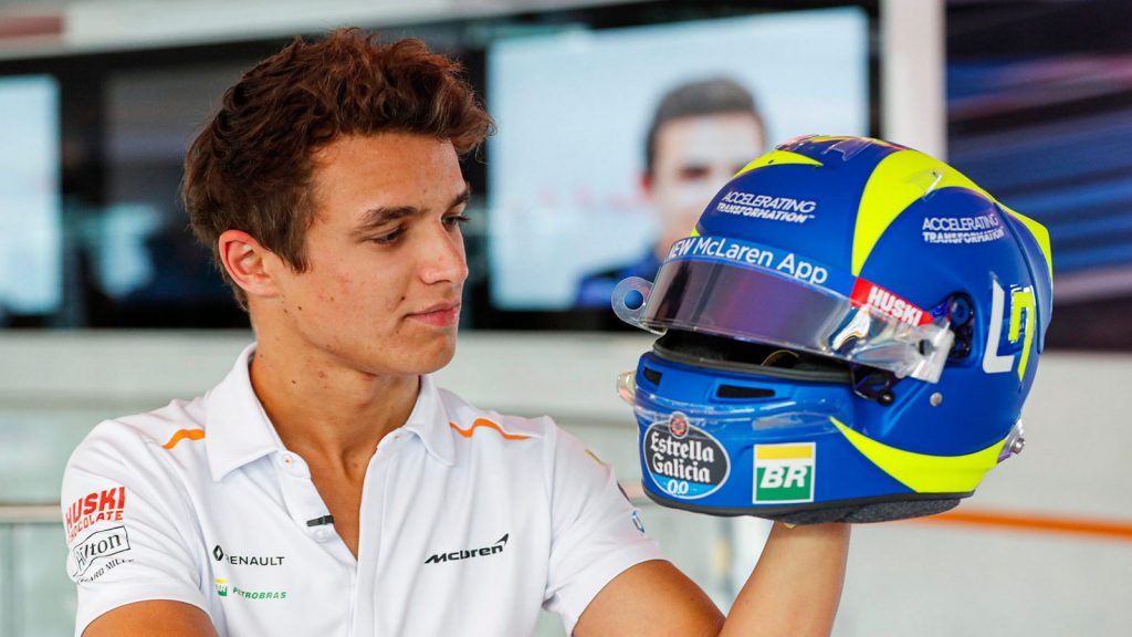 F1 - Il Casco di Lando Norris VR46 - 1