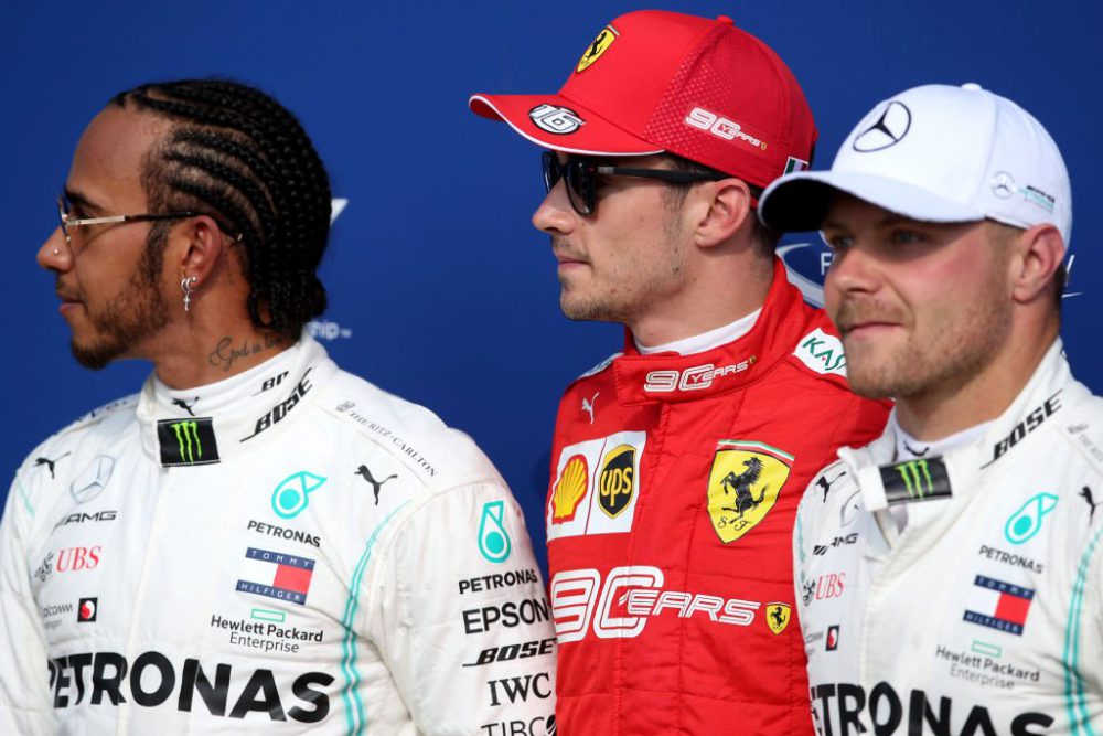 F1 Monza - Griglia di Partenza di oggi