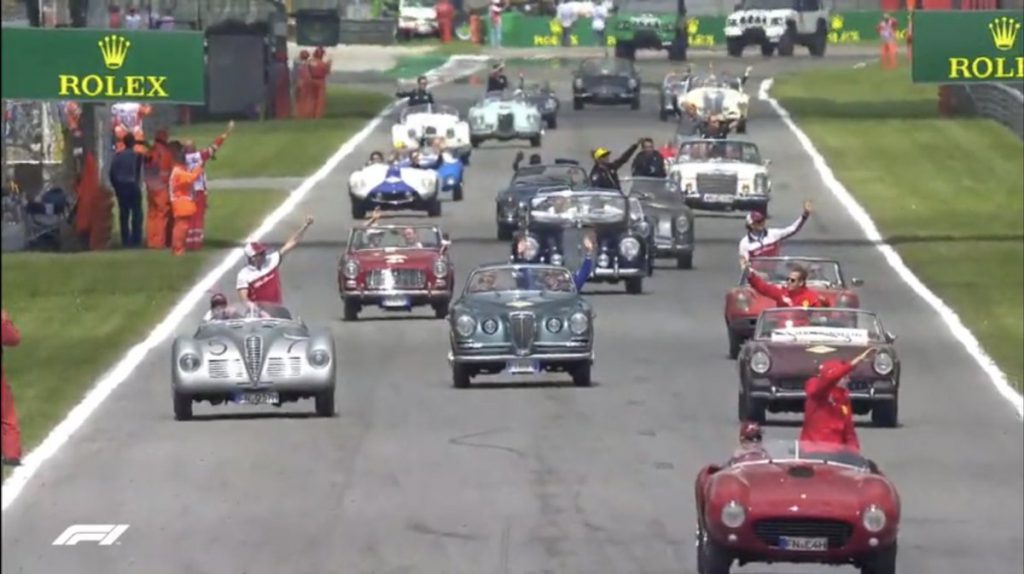 F1 Monza Live - Driver Parade