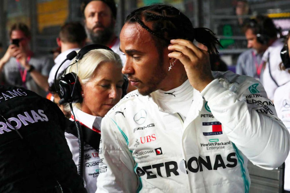 F1 Notizie Hamilton - Da Singapore La Ferrari sarà difficile da battere