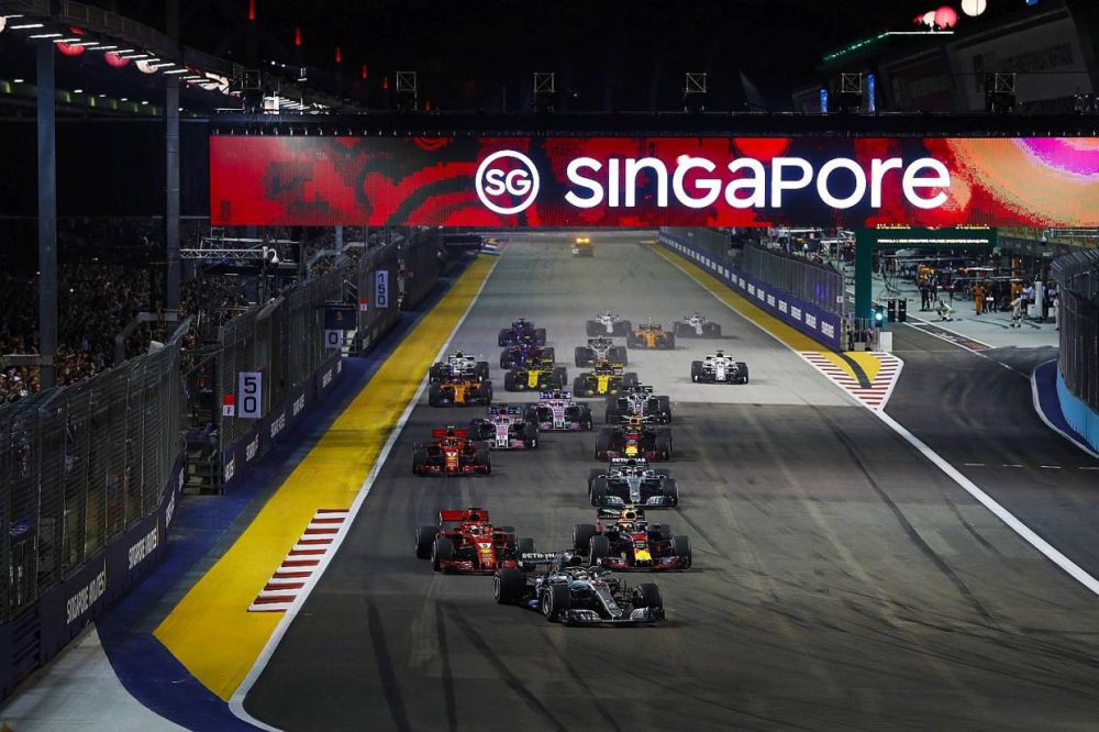 F1 Singapore - Orari TV GP Marina Bay 2019