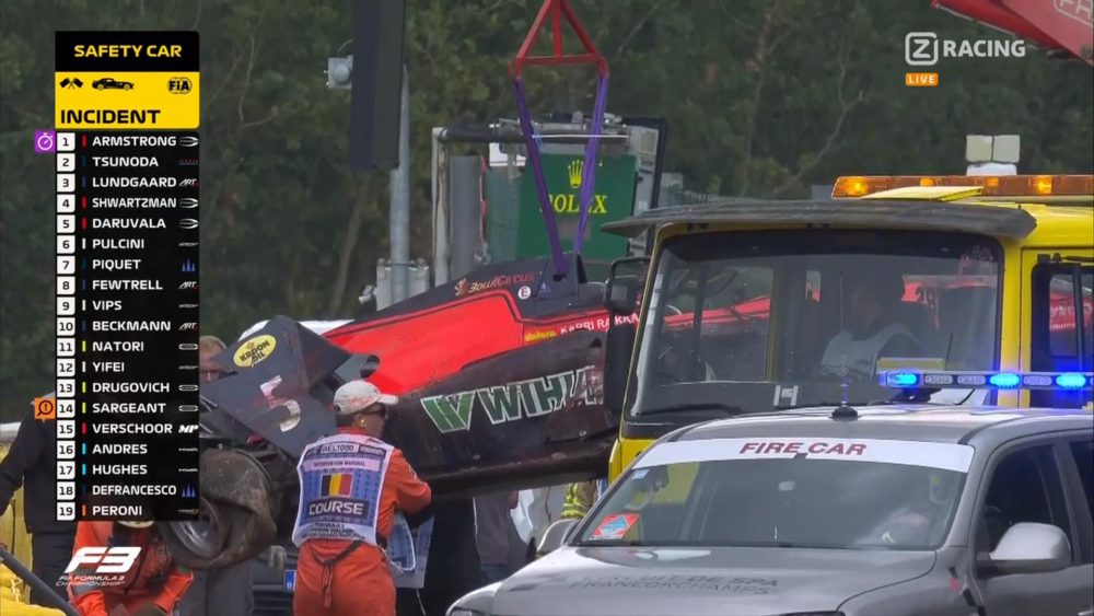 F3 - Incidente GP Belgio