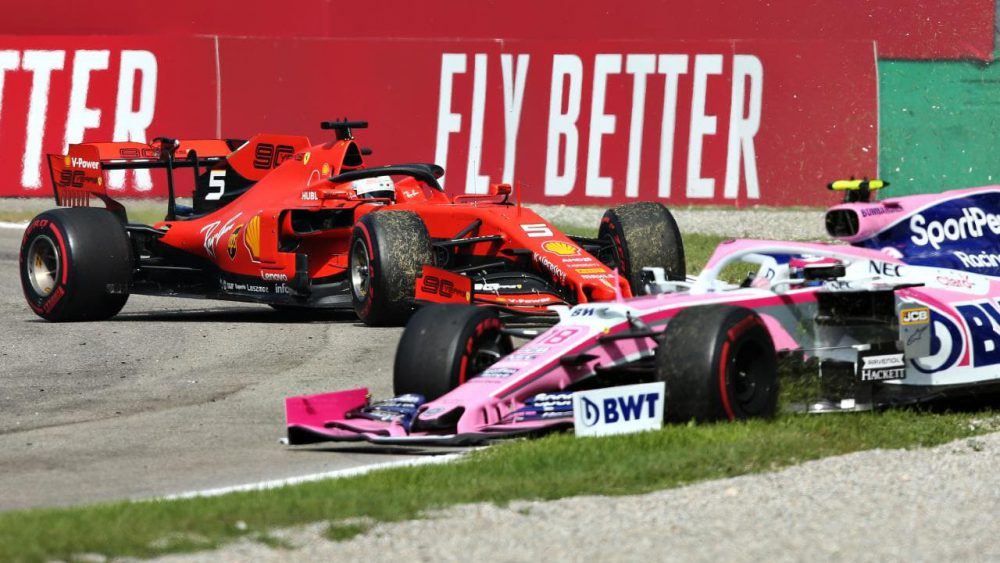 Video Vettel parla con Stroll dopo incidente - GP Italia Monza