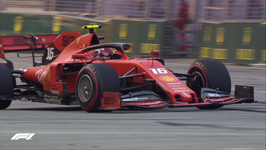 f1 prove libere 3 fp3 gp singapore ferrari leclerc