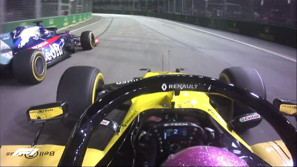 f1 gara sintesi singapore azioni salienti ricciardo