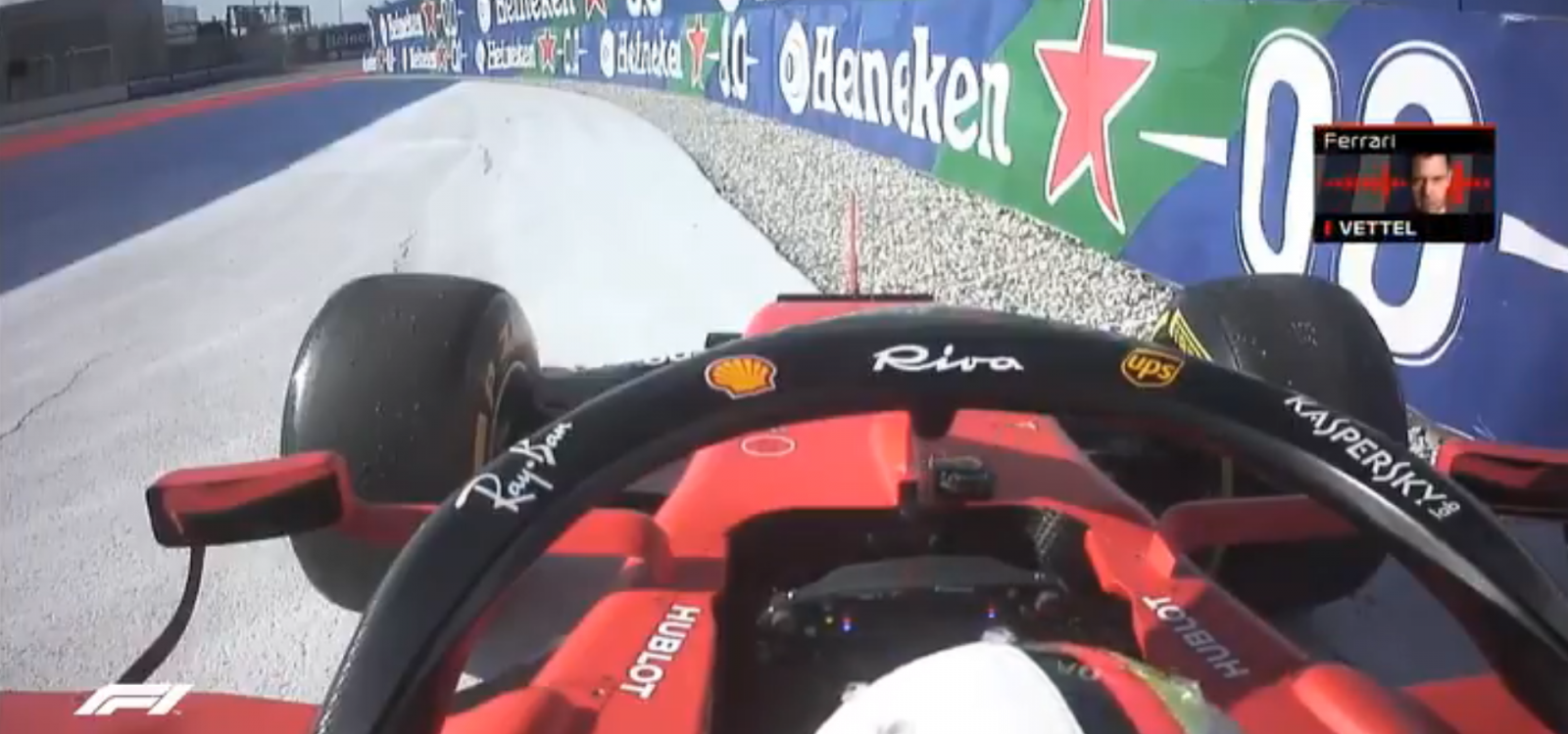 f1 vettel team radio sochi video ritiro russia