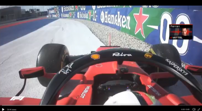 f1 vettel team radio sochi video ritiro russia