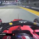 f1 video onboard leclerc qualifiche gp singapore pole