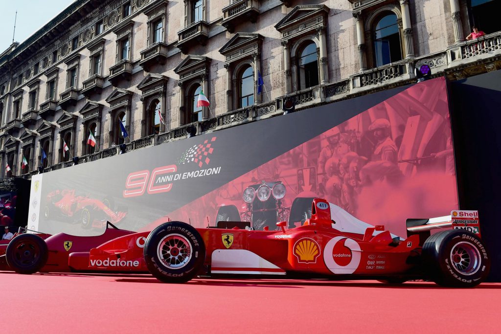 ferrari 90 foto monoposto a milano