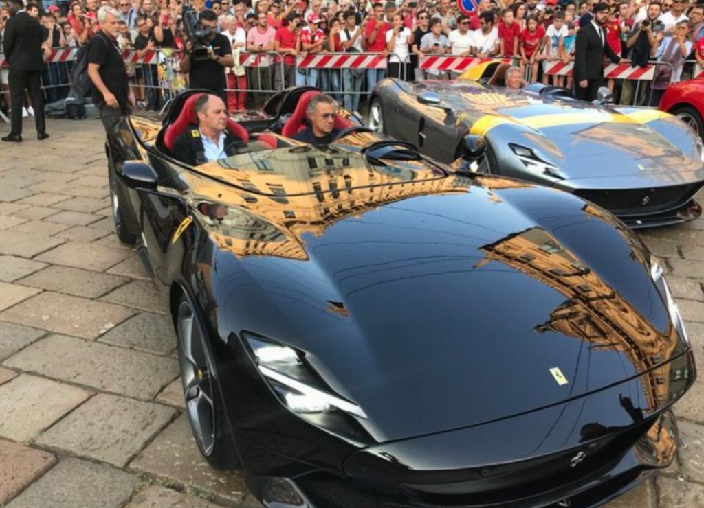 ferrari 90 foto video alesi berger