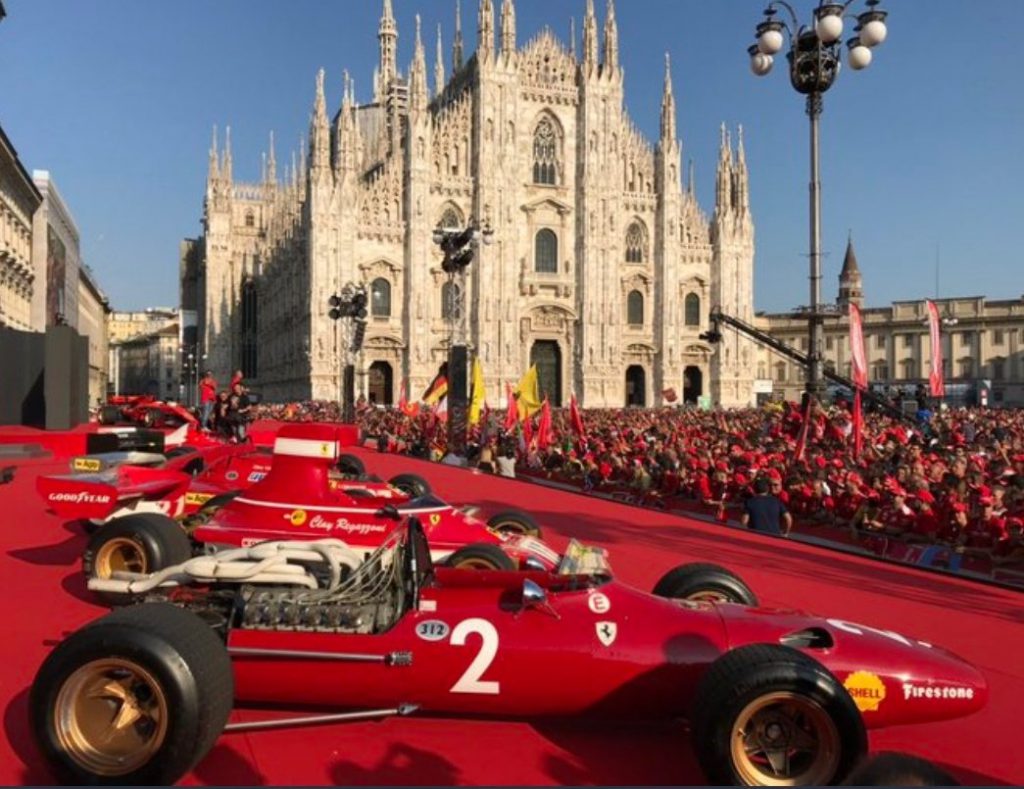 ferrari 90 milano foto monoposto e video