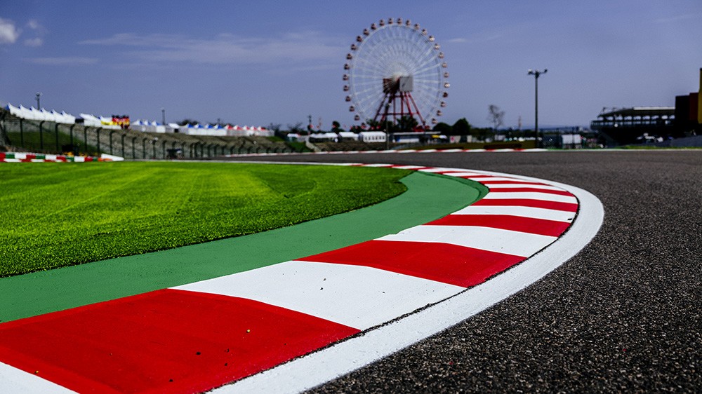 F1 Suzuka GP Giappone, particolare del circuito