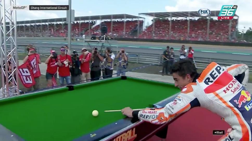 motogp gp thailandia biliardo marquez