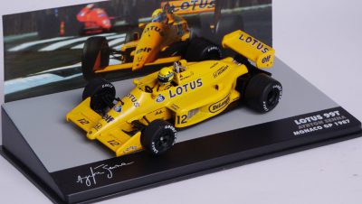 modellino senna lotus