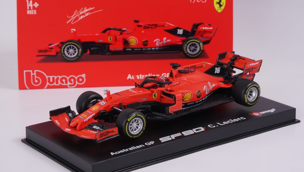 F1 | Breaking: Leclerc rinnova con la Ferrari fino al 2024 (ufficiale) 3 modellino ferrari leclerc burago signature