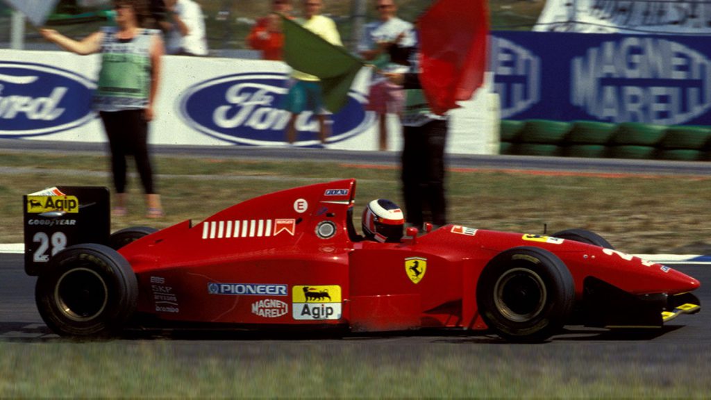 ferrari berger vittoria germania 1994