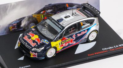 modellino raikkonen rally c4 wrc