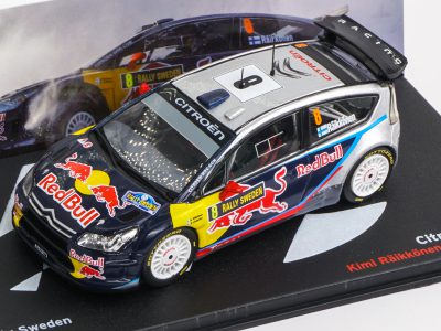 modellino raikkonen rally c4 wrc
