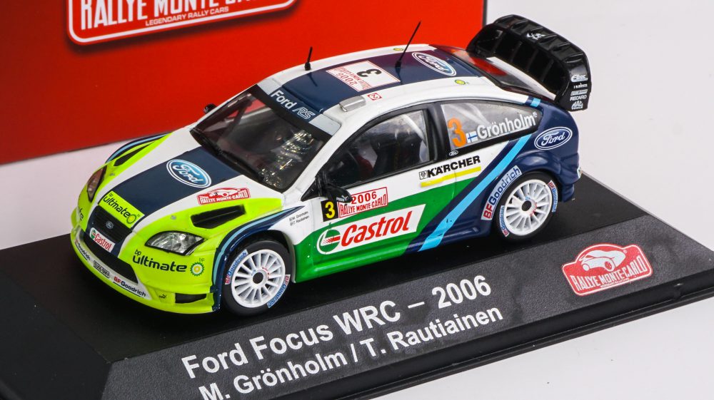 modellino ford focus wrc gronholm