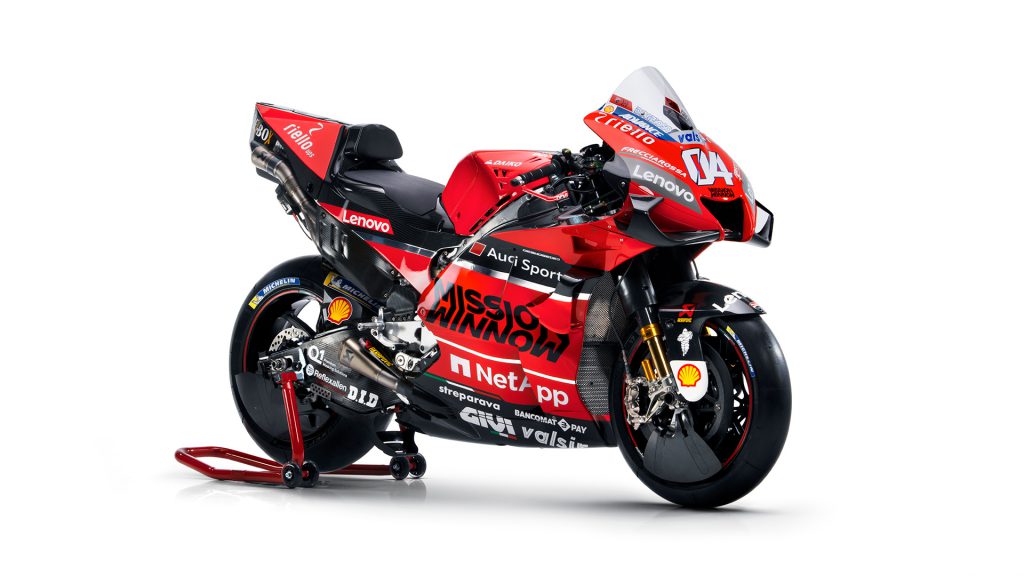 Nuova Ducati MotoGP 2020, foto e scheda tecnica della Desmosedici GP 4 Nuova Ducati MotoGP 2020, foto e scheda tecnica della Desmosedici GP