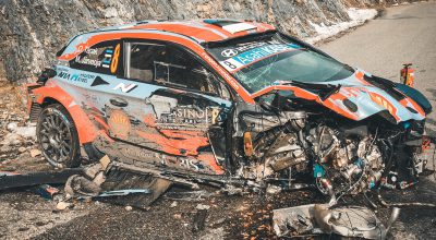 tanak video incidente rally monte carlo on board
